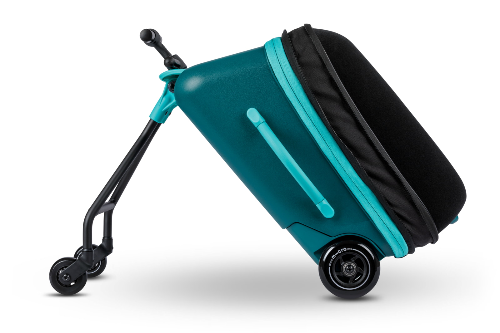 旅行かばん・小分けバッグ micro luggage 3in1 Micro Ride On Luggage Eazy Weekender Forest Green - Official Micro